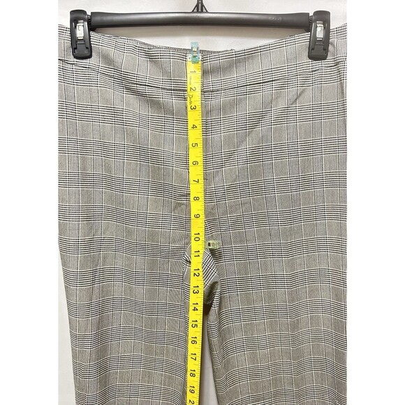 Nine‎ West Womens 10 Skinny Black White Checkered Pants Slacks NWT - Picture 3 of 11